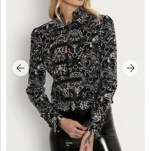 Black Milk Clothing Gothic Relics Military Jacket